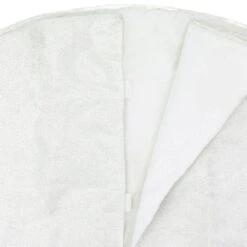 Northlight 48 In. Gold And White Snowflake Embroidered Christmas Tree Skirt -Christmas Decor Shop northlight christmas tree skirts 34315071 4f 1000