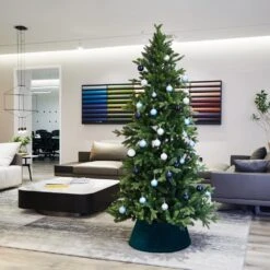 Northlight 22 In. Hunter Green Velvet Christmas Tree Collar -Christmas Decor Shop northlight christmas tree skirts 34858413 31 1000