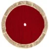 Northlight Cable Knit Christmas Tree Skirt With Faux Fur Trim-48in.-Red 2 Northlight Cable Knit Christmas Tree Skirt With Faux Fur Trim-48in.-Red -Christmas Decor Shop northlight christmas tree skirts 35766663 64 1000