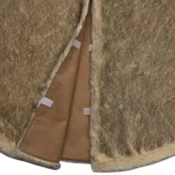 Northlight Faux Fur Christmas Tree Skirt-48in.-Brown -Christmas Decor Shop northlight christmas tree skirts 35766673 1f 1000