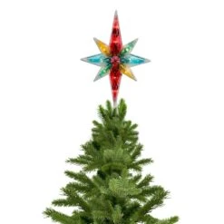Northlight 10.75 In. Multi-Color Faceted Star Of Bethlehem Christmas Tree Topper - Clear Lights 9 Northlight 10.75 In. Multi-Color Faceted Star Of Bethlehem Christmas Tree Topper - Clear Lights -Christmas Decor Shop northlight christmas tree toppers 32606343 31 1000