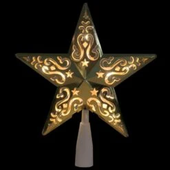 Northlight 8.5 In. Gold Star Cut-Out Design Christmas Tree Topper - Clear Lights 7 Northlight 8.5 In. Gold Star Cut-Out Design Christmas Tree Topper - Clear Lights -Christmas Decor Shop northlight christmas tree toppers 32606344 c3 1000