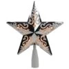 Northlight 8.5 In. Silver Star Cut-Out Design Christmas Tree Topper - Clear Lights -Christmas Decor Shop northlight christmas tree toppers 32606345 64 1000
