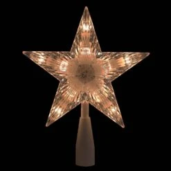 Northlight 7 In. Traditional 5-Point Star Christmas Tree Topper - Clear Lights 7 Northlight 7 In. Traditional 5-Point Star Christmas Tree Topper - Clear Lights -Christmas Decor Shop northlight christmas tree toppers 32606353 4f 1000