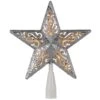 Northlight 8.5 In. Silver Glitter Star Cut-Out Design Christmas Tree Topper - Clear Lights 1 Northlight 8.5 In. Silver Glitter Star Cut-Out Design Christmas Tree Topper - Clear Lights -Christmas Decor Shop northlight christmas tree toppers 32606355 64 1000