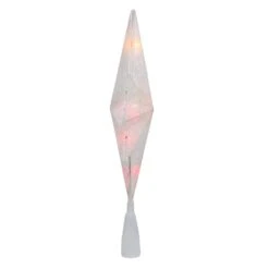 Northlight 11 In. Frosted Bethlehem Star With Gold Scrolling Christmas Tree Topper In Multi-Lights -Christmas Decor Shop northlight christmas tree toppers 33406550 4f 1000