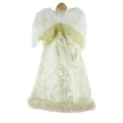 Northlight 18 In. Lighted White And Gold Angel In A Dress Christmas Tree Topper - Warm White Lights 8 Northlight 18 In. Lighted White And Gold Angel In A Dress Christmas Tree Topper - Warm White Lights -Christmas Decor Shop northlight christmas tree toppers 34308687 4f 1000