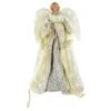 Northlight 18 In. Lighted White And Gold Angel In A Dress Christmas Tree Topper - Warm White Lights -Christmas Decor Shop northlight christmas tree toppers 34308687 64 1000