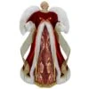 Northlight 18 In. Red And Gold Angel In A Dress Christmas Tree Topper - Unlit -Christmas Decor Shop northlight christmas tree toppers 34308689 64 1000
