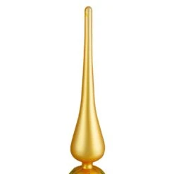 Northlight 14.75 In. Gold Glitter Glass Finial Christmas Tree Topper -Christmas Decor Shop northlight christmas tree toppers 34313373 4f 1000