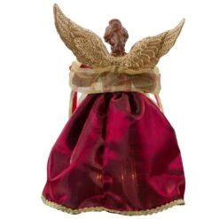 Northlight 13.5 In. Lighted Red And Gold Angel With Wings Christmas Tree Topper - Clear Lights -Christmas Decor Shop northlight christmas tree toppers 34850969 1f 1000