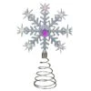 Northlight 11 In. LED Lighted Coloring Changing Twinkling Snowflake Christmas Tree Topper -Christmas Decor Shop northlight christmas tree toppers 34851766 64 1000