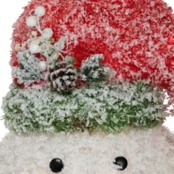 Northlight 22 In. Lighted Snowman Wearing A Red Frosted Hat With Pine Christmas Tree Topper -Christmas Decor Shop northlight christmas tree toppers 35250568 44 1000