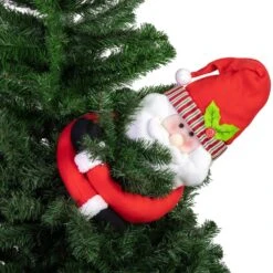 Northlight 27 In. Plush Santa Claus Christmas Tree Topper Unlit -Christmas Decor Shop northlight christmas tree toppers 35691728 76 1000