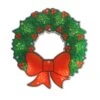 Northlight 11 In. Holographic Lighted Berry Wreath Christmas Window Silhouette -Christmas Decor Shop northlight christmas window decorations 32913608 64 1000