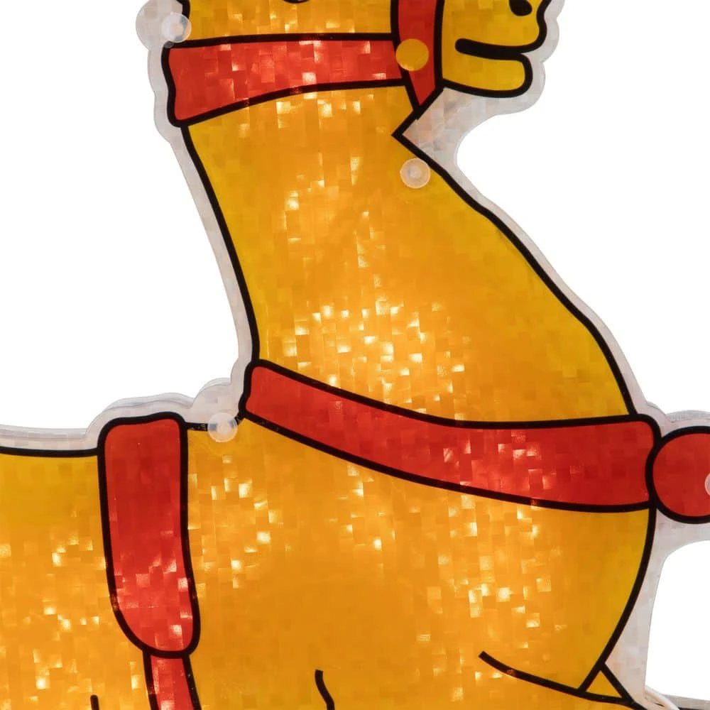 Northlight 18 In. Lighted Shimmering Reindeer Christmas Window Silhouette 9 Northlight 18 In. Lighted Shimmering Reindeer Christmas Window Silhouette - Image 7