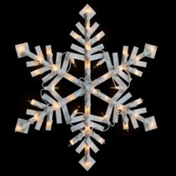Northlight 15.5 In. Lighted Snowflake Christmas Window Silhouette -Christmas Decor Shop northlight christmas window decorations 33406533 1f 1000