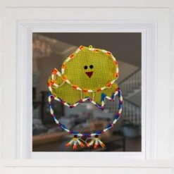 Northlight 17 In. Lighted Hatching Baby Chick In Egg Easter Window Silhouette -Christmas Decor Shop northlight christmas window decorations 34175083 31 1000