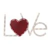 Northlight 9 In. H X 17 In. L Lighted Love With Heart Valentine's Day Window Silhouette -Christmas Decor Shop northlight christmas window decorations 34175101 64 1000