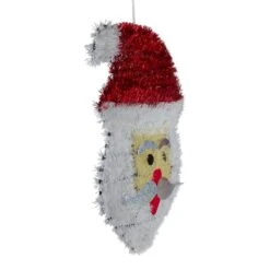 Northlight 19 In. Tinsel Santa Claus Christmas Window Decoration -Christmas Decor Shop northlight christmas window decorations 34338795 4f 1000