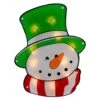 Northlight 15.75 In. Lighted Holographic Snowman Christmas Window Silhouette -Christmas Decor Shop northlight christmas window decorations 34854995 64 1000