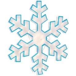 Northlight 16.75 In. Lighted Snowflake Christmas Window Silhouette Decoration -Christmas Decor Shop northlight christmas window decorations 34854998 1f 1000
