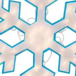 Northlight 16.75 In. Lighted Snowflake Christmas Window Silhouette Decoration -Christmas Decor Shop northlight christmas window decorations 34854998 76 1000