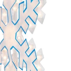 Northlight 16.75 In. Lighted Snowflake Christmas Window Silhouette Decoration -Christmas Decor Shop northlight christmas window decorations 34854998 fa 1000