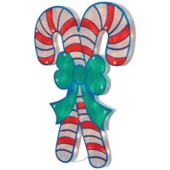 Northlight 18.5 In. Lighted Double Candy Cane Christmas Window Silhouette 14 Northlight 18.5 In. Lighted Double Candy Cane Christmas Window Silhouette -Christmas Decor Shop northlight christmas window decorations 34854999 44 1000