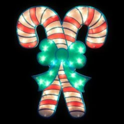 Northlight 18.5 In. Lighted Double Candy Cane Christmas Window Silhouette 12 Northlight 18.5 In. Lighted Double Candy Cane Christmas Window Silhouette -Christmas Decor Shop northlight christmas window decorations 34854999 4f 1000