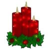 Northlight 17.5 In. Lighted Red Three Candles Christmas Window Silhouette -Christmas Decor Shop northlight christmas window decorations 34855005 64 1000