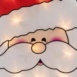 Northlight 12 In. Lighted Santa Claus Christmas Window Silhouette -Christmas Decor Shop northlight christmas window decorations 34855007 4f 1000