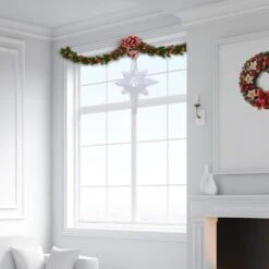 Northlight 24 In. Pure White LED Twinkle Bethlehem Star Hanging Christmas Decoration -Christmas Decor Shop northlight christmas window decorations 35256323 76 1000