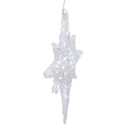 Northlight 24 In. Pure White LED Twinkle Bethlehem Star Hanging Christmas Decoration -Christmas Decor Shop northlight christmas window decorations 35256323 fa 1000