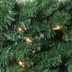 Northlight 6 Ft. Pre-Lit Deluxe Windsor Pine Artificial Christmas Wreath With Clear Lights -Christmas Decor Shop northlight christmas wreaths 32624626 4f 1000