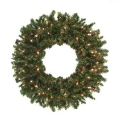 Northlight 12 Ft. Pre-Lit High Sierra Pine Commercial Artificial Christmas Wreath With Clear Lights