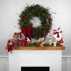 Northlight 36 In. Unlit Royal Oregon Pine Artificial Christmas Wreath -Christmas Decor Shop northlight christmas wreaths 32913288 44 1000
