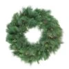 Northlight 48 In. PreLlit White Valley Pine Artificial Christmas Wreath With Clear Lights -Christmas Decor Shop northlight christmas wreaths 32913311 64 1000