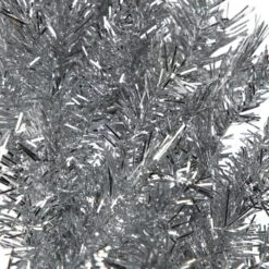 Northlight 36 In. Silver Tinsel Artificial Christmas Wreath Unlit -Christmas Decor Shop northlight christmas wreaths 34318926 1f 1000