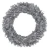 Northlight 36 In. Silver Tinsel Artificial Christmas Wreath Unlit -Christmas Decor Shop northlight christmas wreaths 34318926 64 1000