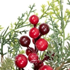 Northlight 24 In. Unlit Frosted Berry And Crabapple Cedar And Pine Artificial Christmas Wreath 16 Northlight 24 In. Unlit Frosted Berry And Crabapple Cedar And Pine Artificial Christmas Wreath -Christmas Decor Shop northlight christmas wreaths 35762347 76 1000