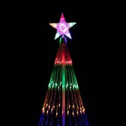 Northlight 4 Ft. Multi-Color LED Lighted Show Cone Christmas Tree Outdoor Decoration -Christmas Decor Shop northlight christmas yard decorations 32912668 1f 1000
