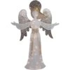 Northlight 49.25 In. LED Lighted White And Gold Angel Christmas Decoration -Christmas Decor Shop northlight christmas yard decorations 35250592 64 1000
