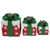 Northlight Set Of 3 Lighted Red With White Snowflakes Gift Boxes Christmas Decorations 1 Northlight Set Of 3 Lighted Red With White Snowflakes Gift Boxes Christmas Decorations -Christmas Decor Shop northlight christmas yard decorations 35250595 64 1000