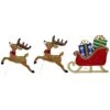 Northlight (Set Of 3) Lighted Reindeer And Sleigh Outdoor Christmas Decoration 25.25 In. -Christmas Decor Shop northlight christmas yard decorations 35681658 64 1000