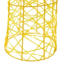 Northlight LED Lighted Twinkle Outdoor Christmas Cone Trees-39.5in.-Gold-Set Of 3 -Christmas Decor Shop northlight christmas yard decorations 35681661 fa 1000