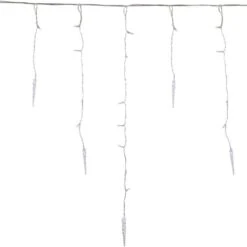 Northlight LED Ice Pillars Christmas Icicle Light Set-Pure White-29 Ft. Clear Wire-360ct 11 Northlight LED Ice Pillars Christmas Icicle Light Set-Pure White-29 Ft. Clear Wire-360ct -Christmas Decor Shop northlight icicle lights 35680748 1f 1000