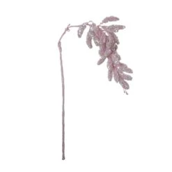 Northlight 34 In. Pink Glitter Hanging Pine Artificial Christmas Spray