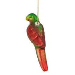 Northlight 6.5 In. Yellow And Red Parrot Glass Christmas Ornament -Christmas Decor Shop northlight single christmas ornaments 34294756 c3 1000
