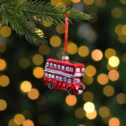 Northlight 3.75 In. Red And Silver Double Decker Bus Glass Christmas Ornament 13 Northlight 3.75 In. Red And Silver Double Decker Bus Glass Christmas Ornament -Christmas Decor Shop northlight single christmas ornaments 34294780 31 1000